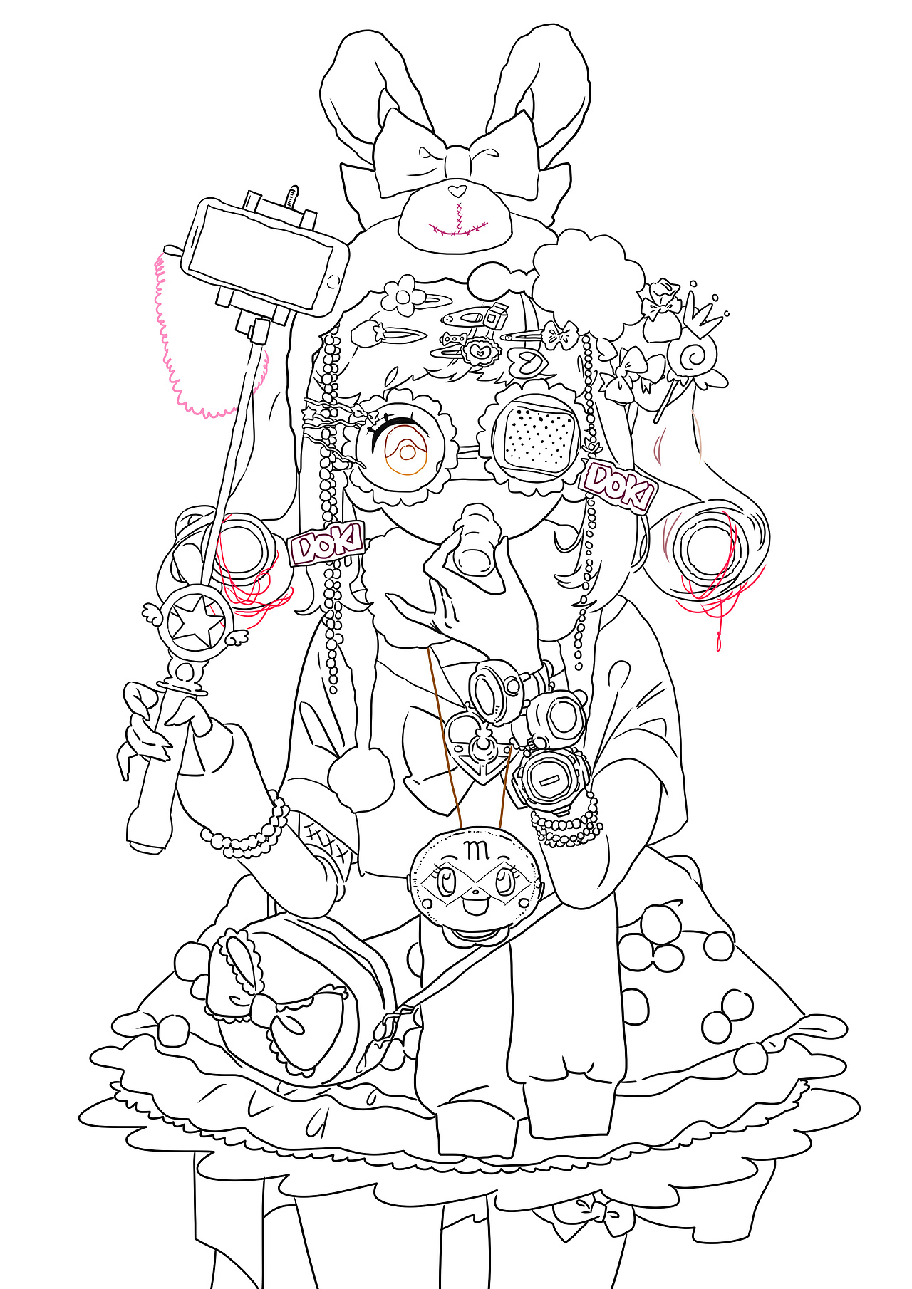 10.23今日临摹打卡.图源来自花瓣