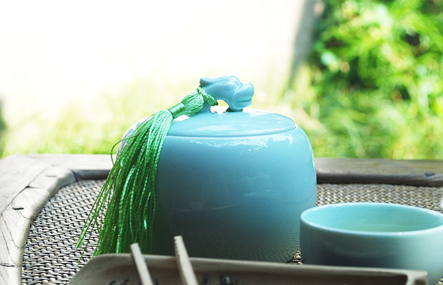 古镇文创——吴江同里之富观龙鱼茶套组