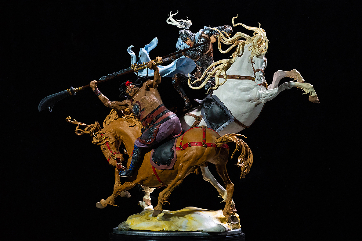 肖占行面塑作品