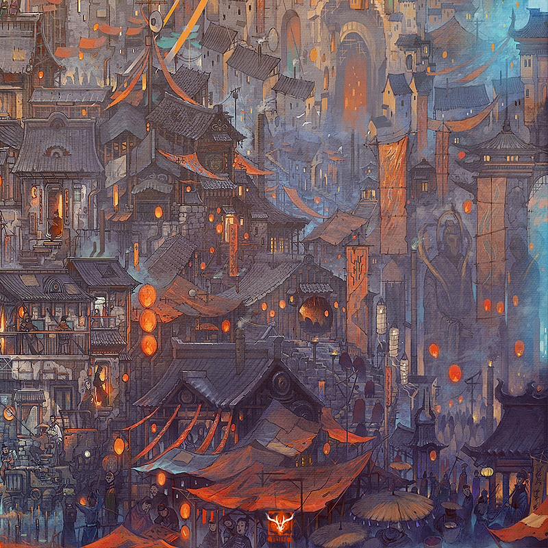 出云志-天工青阳(图ZNTM0ODM0Njg=) - 概念设定 - 站酷设计师TRYLEA原创素材 - 站酷ZCOOL