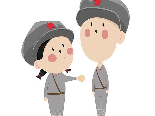 【长征胜利景园文创产品卡通形象】之还想开个店~