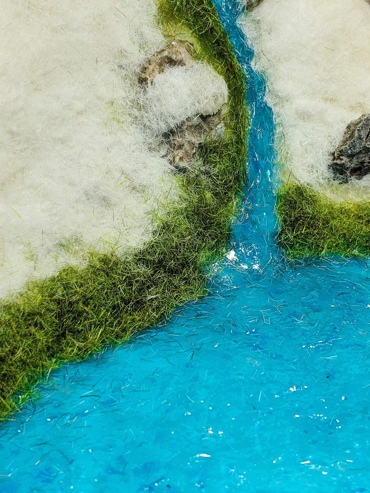 在那碧蓝的湖中,仰望天空