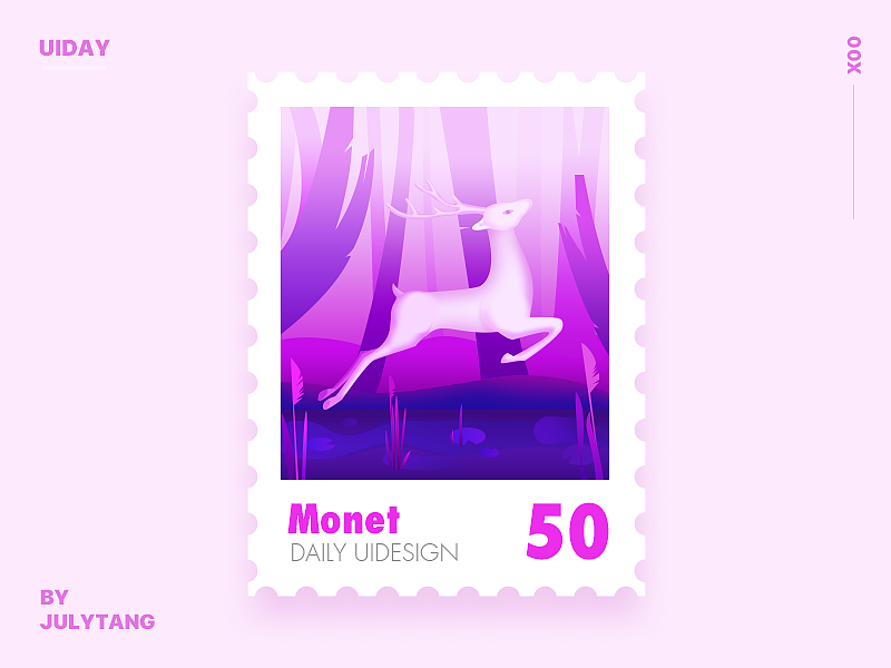 关于微光、关于邮票、关于插画、关于界面的设计（图ZMTM5NDgzNTQw） - 其他UI - 站酷设计师julytang原创素材 - 站酷ZCOOL