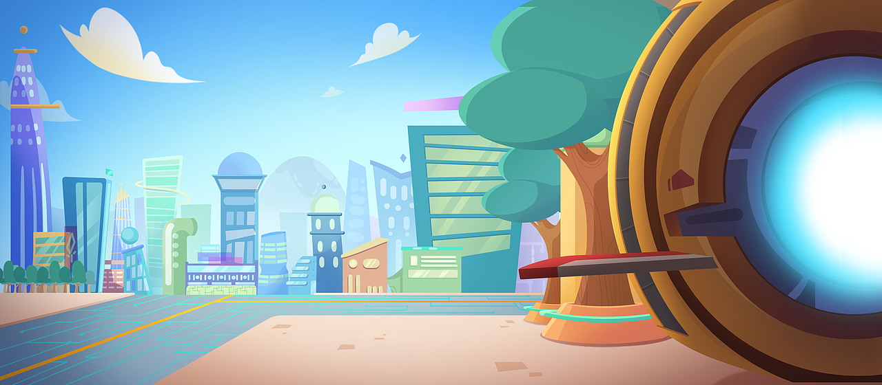 小灯塔-课程场景设定|动漫|动画片|洛三睡 - 原创作品 - 站酷 (zcool)