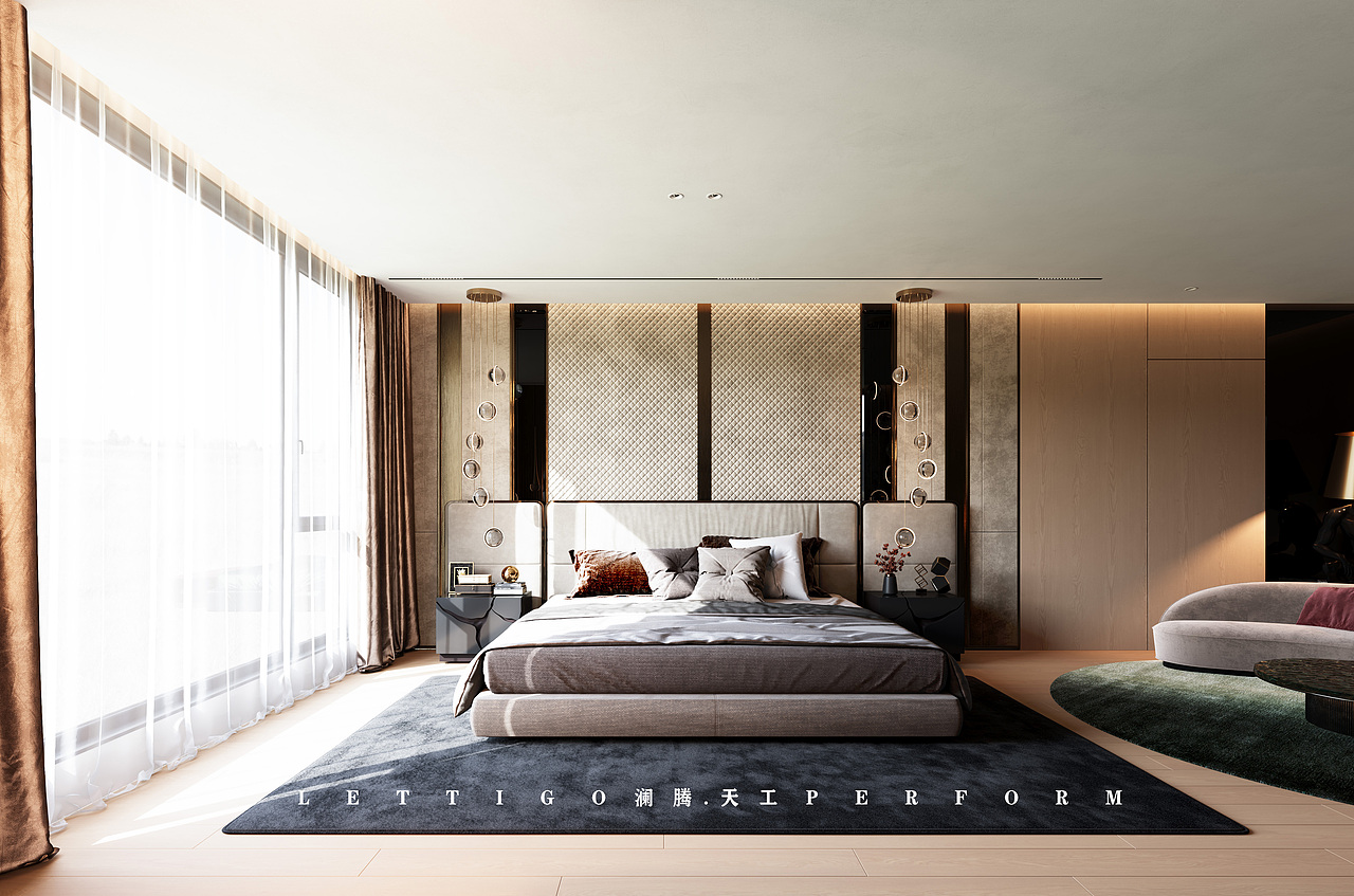 豪华超大别墅轻奢风格（图ZMzgxNjQ4ODY0） - 家装设计 - 站酷设计师澜腾天工表现李工原创素材 - 站酷ZCOOL