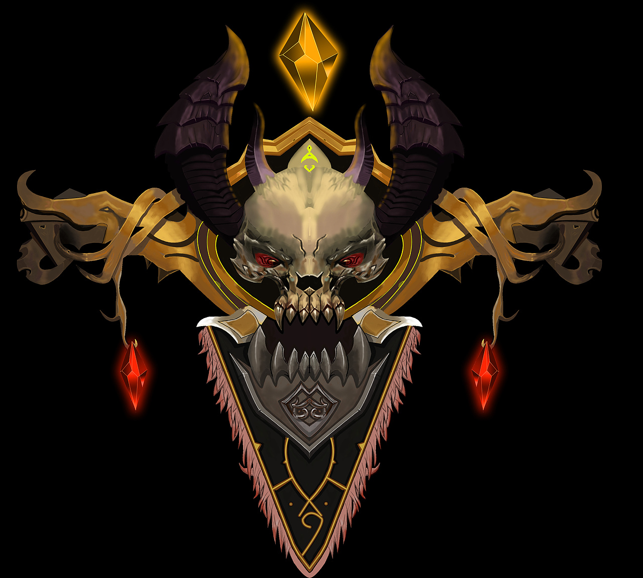 原创黑暗风徽章