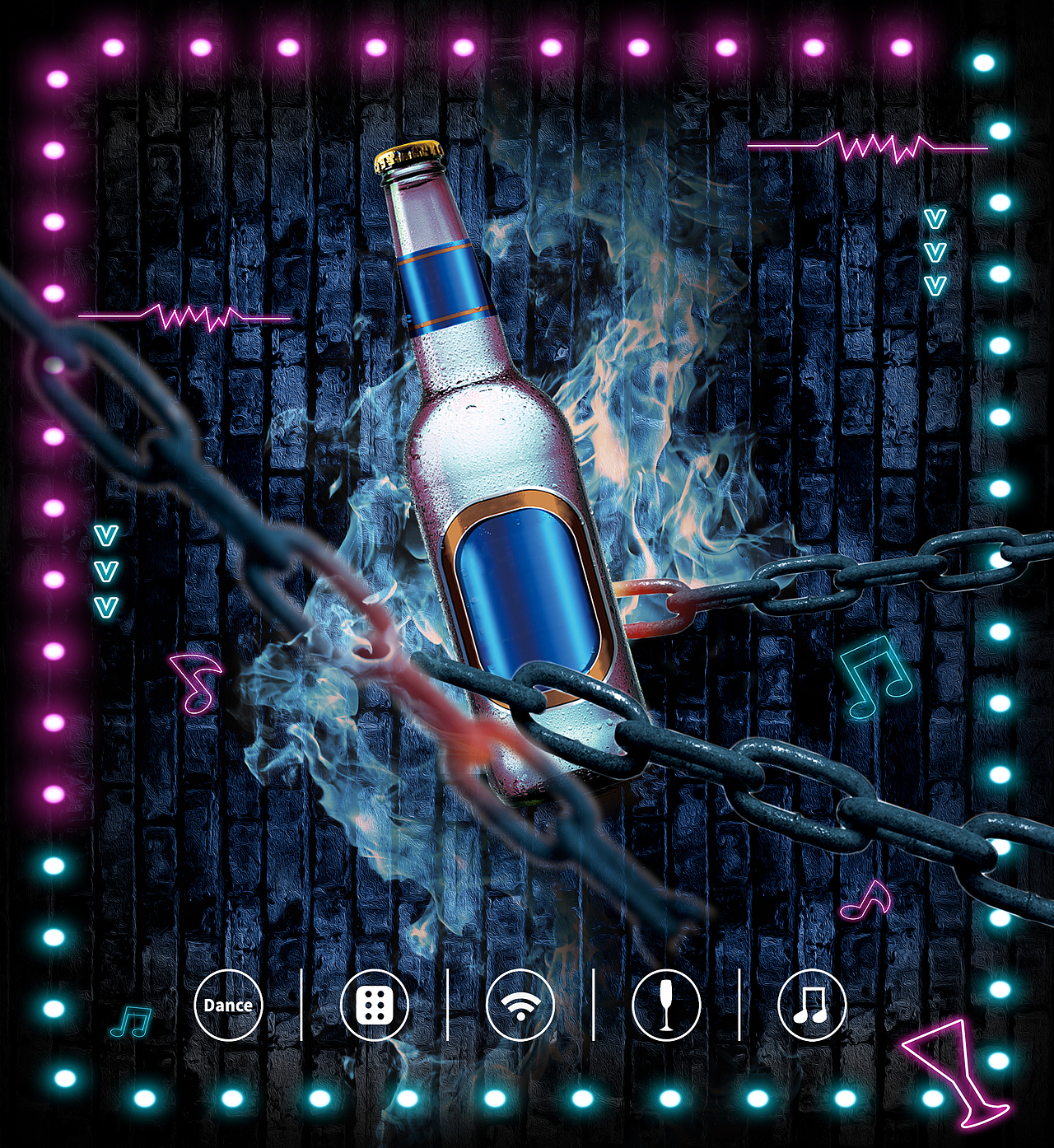 酒吧海报（图ZMjExNTQ0MDM2） - 海报 - 站酷设计师Allen艾伦Allen原创素材 - 站酷ZCOOL