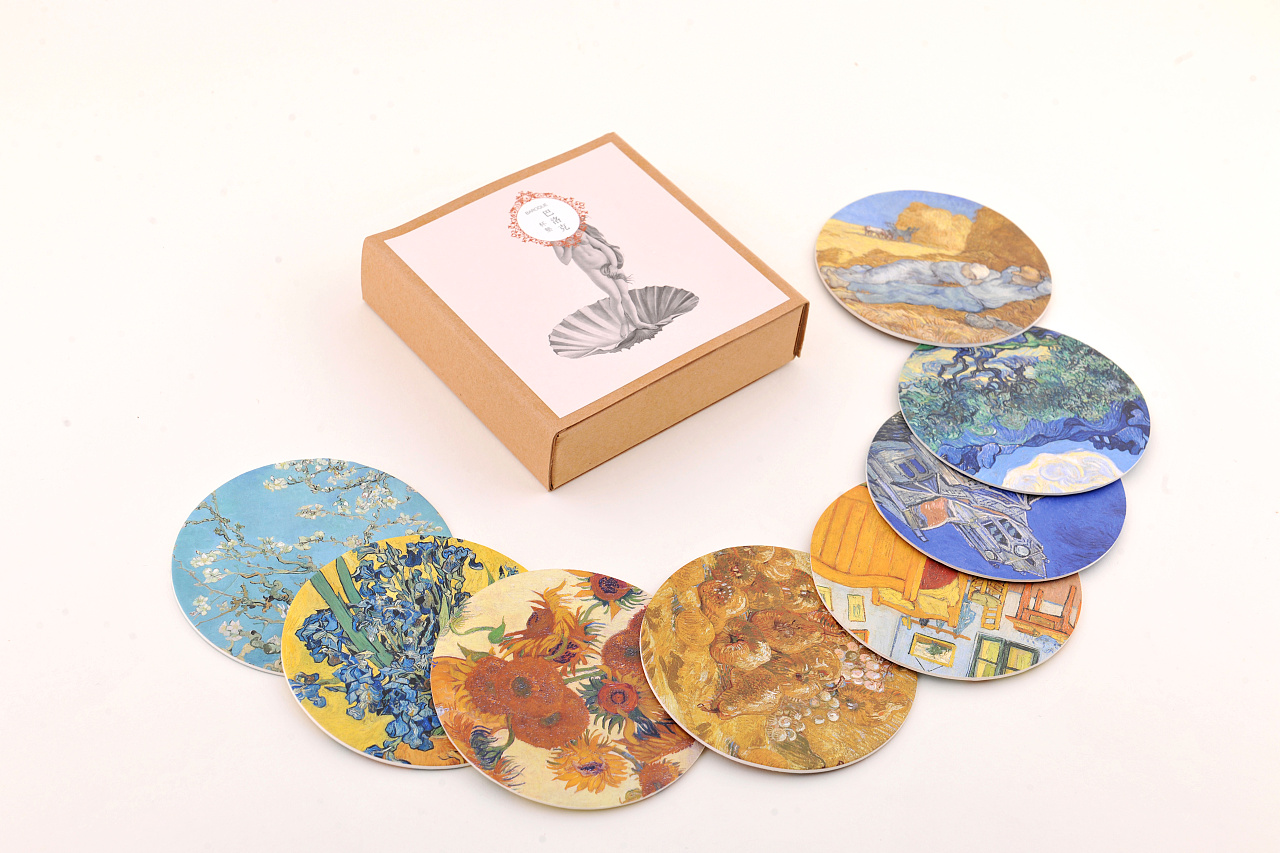 纸剧场产品设计—杯垫