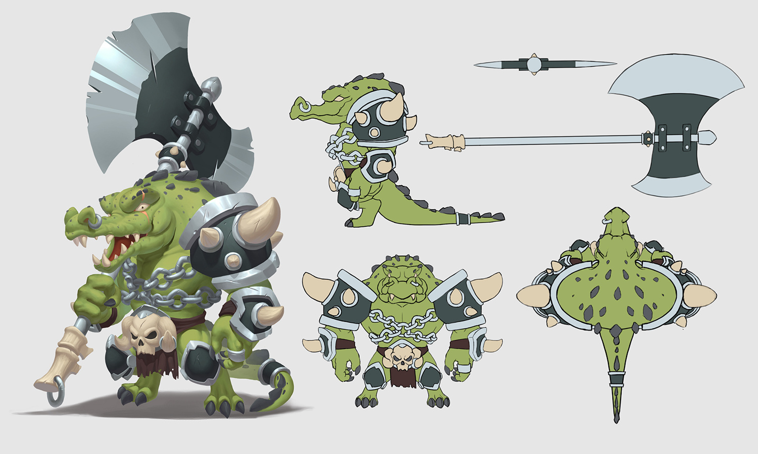 鳄鱼|插画|游戏原画|veaway - 原创作品 - 站酷 (zcool)