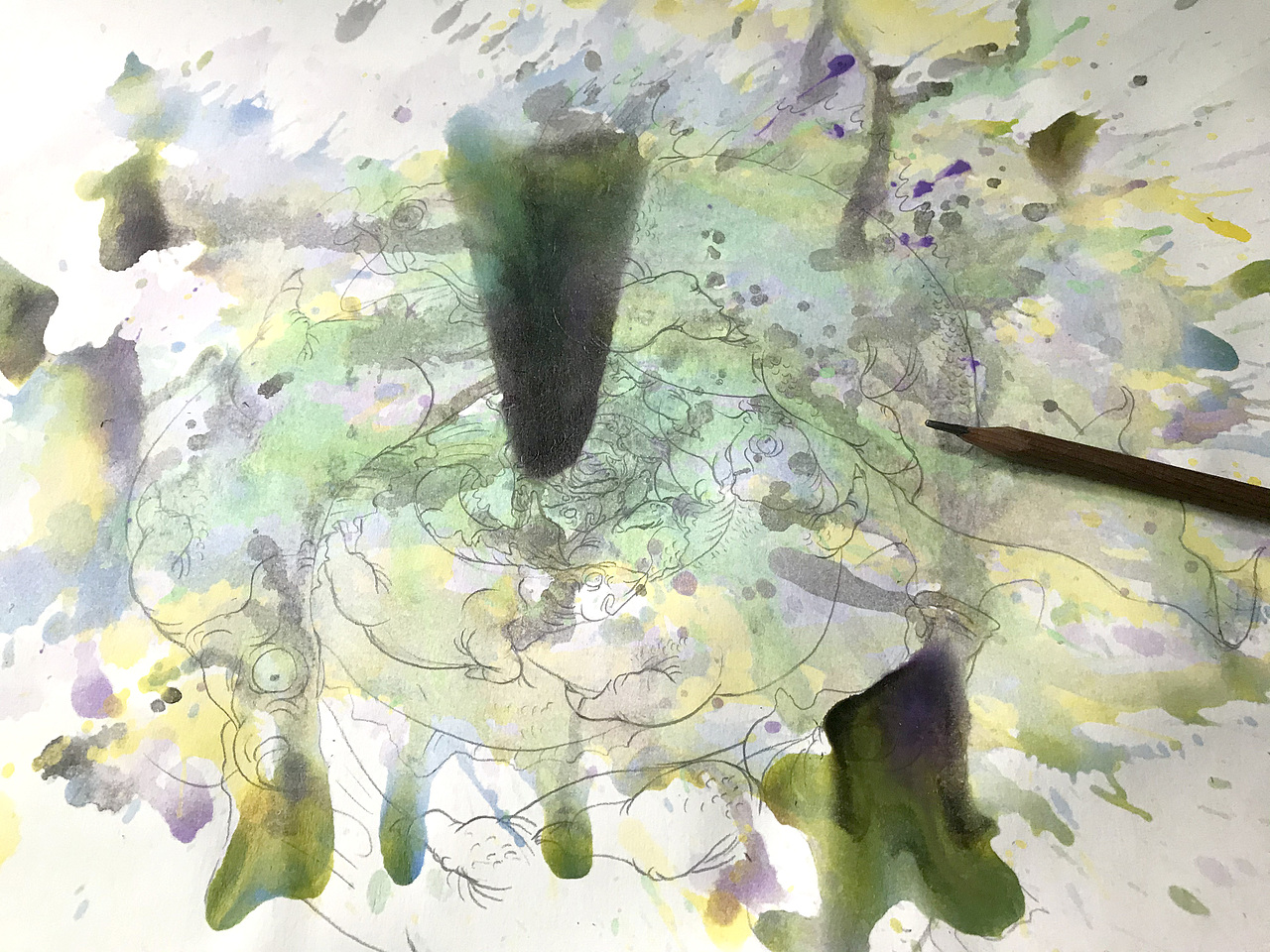 山海经异兽系列之䱤父鱼