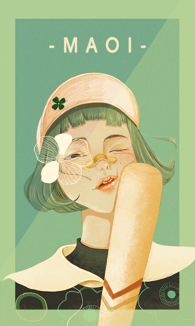 不存在的恋人へ（图ZMTMzODY4NDQ4） - 商业插画 - 站酷设计师猫矮_MAOI原创素材 - 站酷ZCOOL