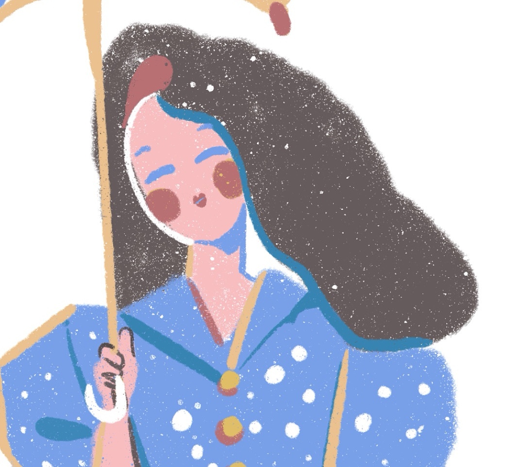 人物插画|头像|扁平风|练习