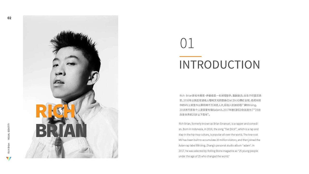 richbrian个人品牌专辑设计