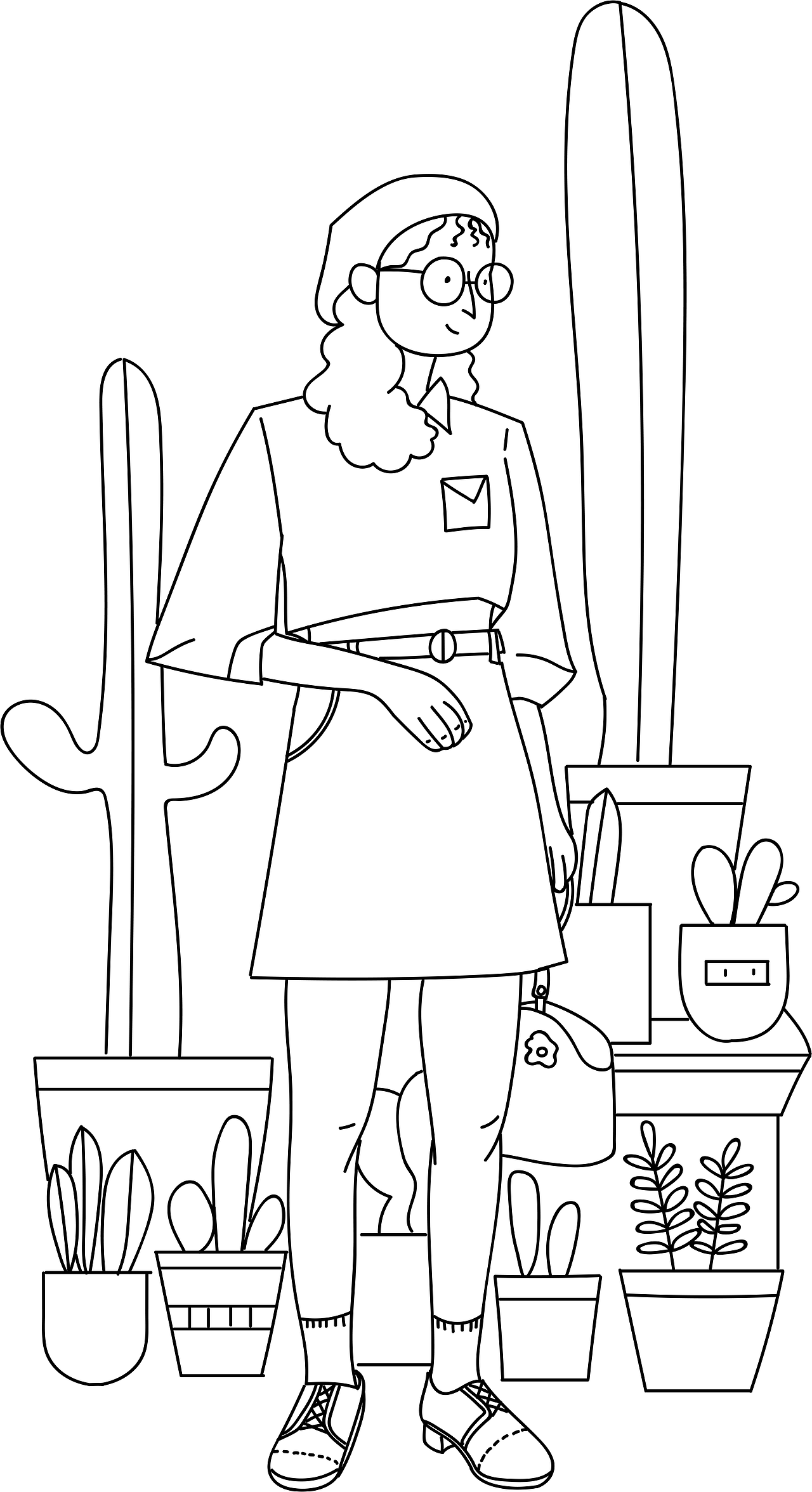 系列风格练习-可爱的人儿