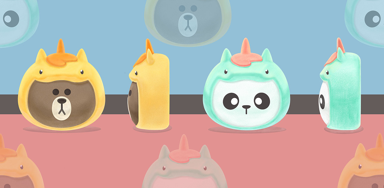 独角兽（图ZMTgzMjA2NDIw） - 其他平面 - 站酷设计师UniqueZAP原创素材 - 站酷ZCOOL