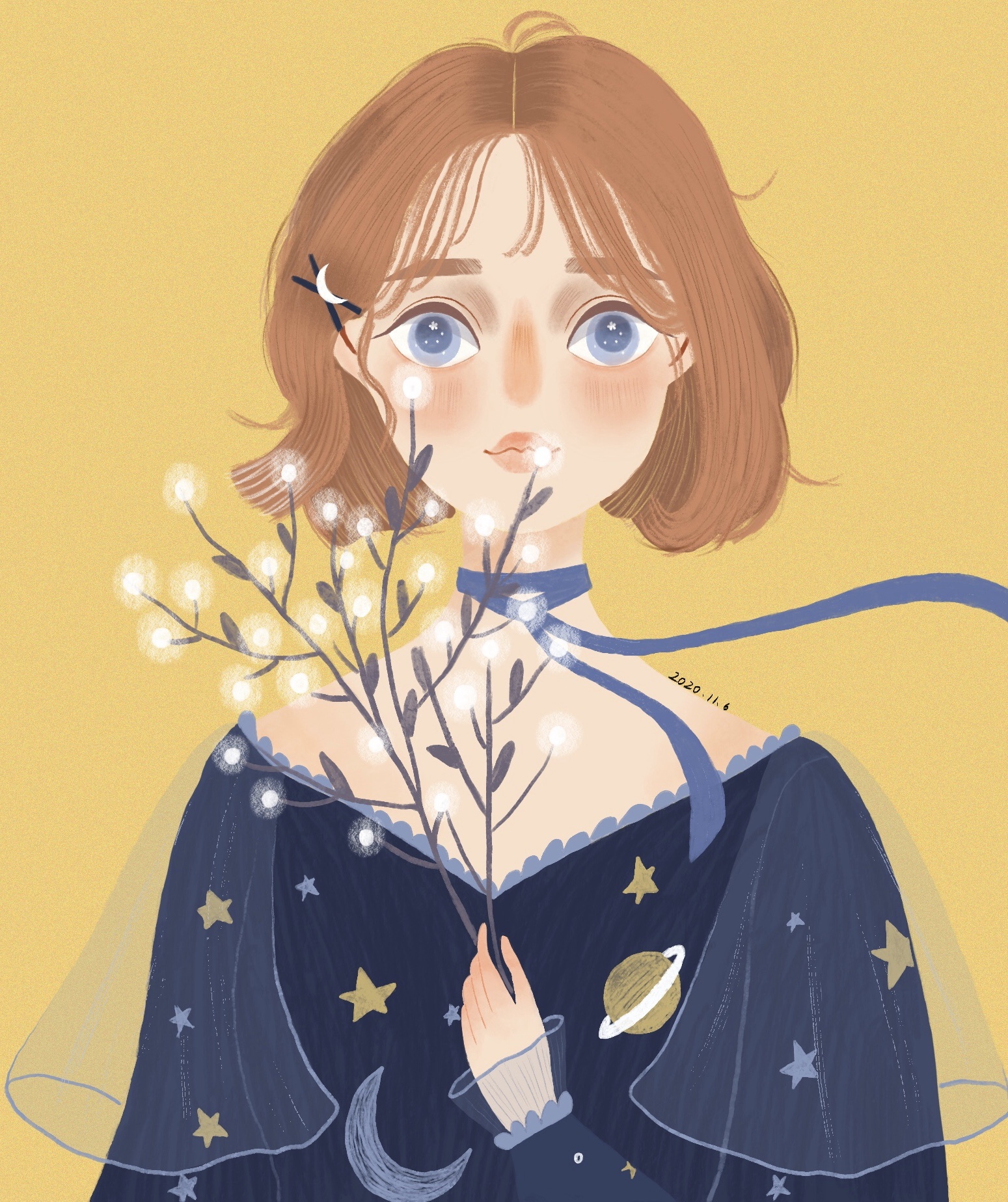 ipad画画练习|插画|创作习作|波上蓝烟 - 临摹作品 - 站酷 (zcool)