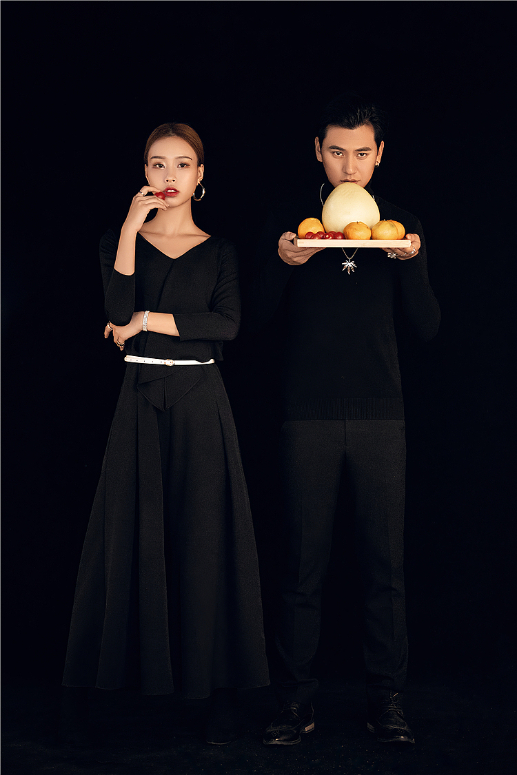 黑色浪漫（图ZMjMyNTMyMzAw） - 人像摄影 - 站酷设计师屿林工作室原创素材 - 站酷ZCOOL