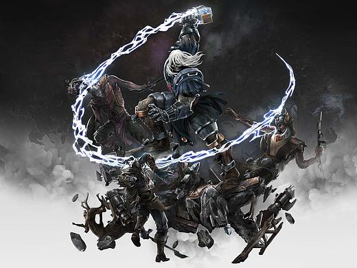 Figurama 诸神黄昏 雷神 亡灵雷神 1/6 收藏雕像