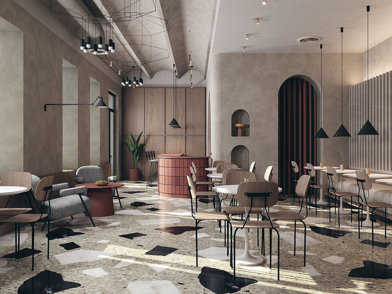 网红咖啡店（图ZMjU3NTIyMDA0） - 商业空间设计 - 站酷设计师Z92020736原创素材 - 站酷ZCOOL