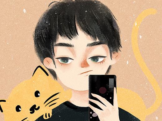 【儿童插画】一组人物头像