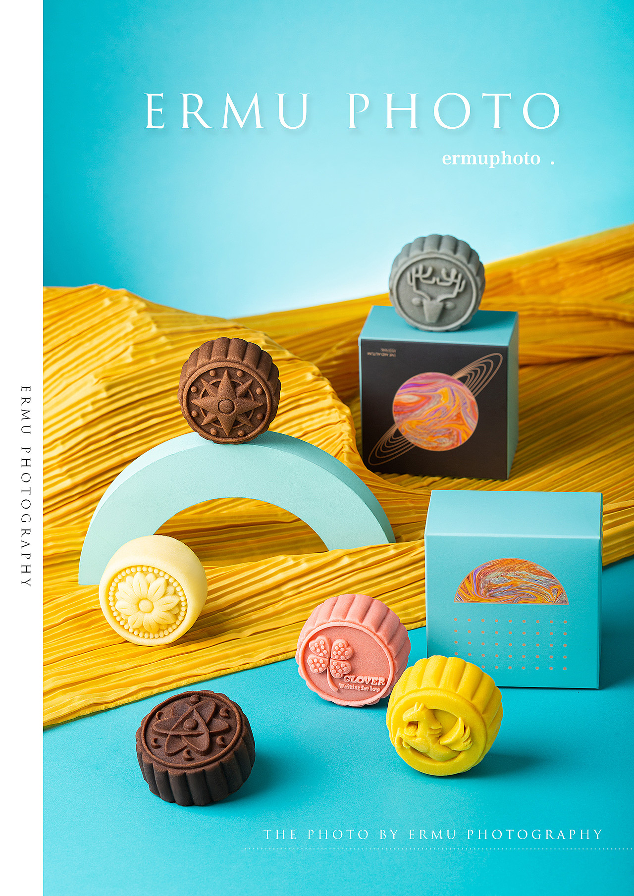 雅觅中秋星月主题月饼礼盒拍摄（图ZMjc3OTA3MTgw） - 产品摄影 - 站酷设计师二木冬天原创素材 - 站酷ZCOOL