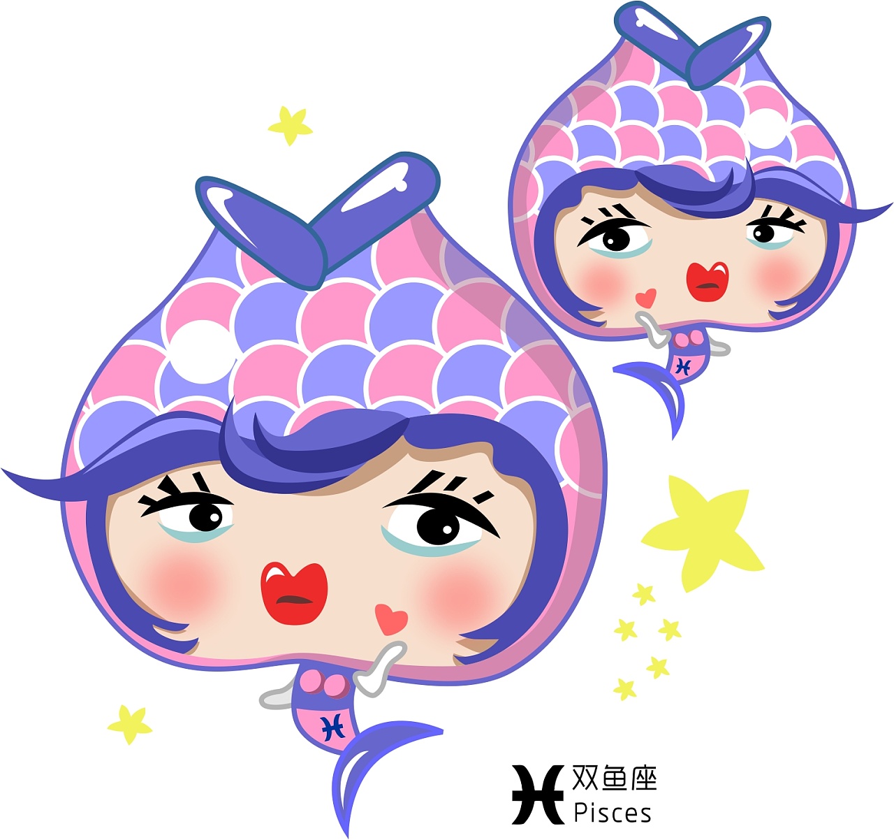 12星座卡通画