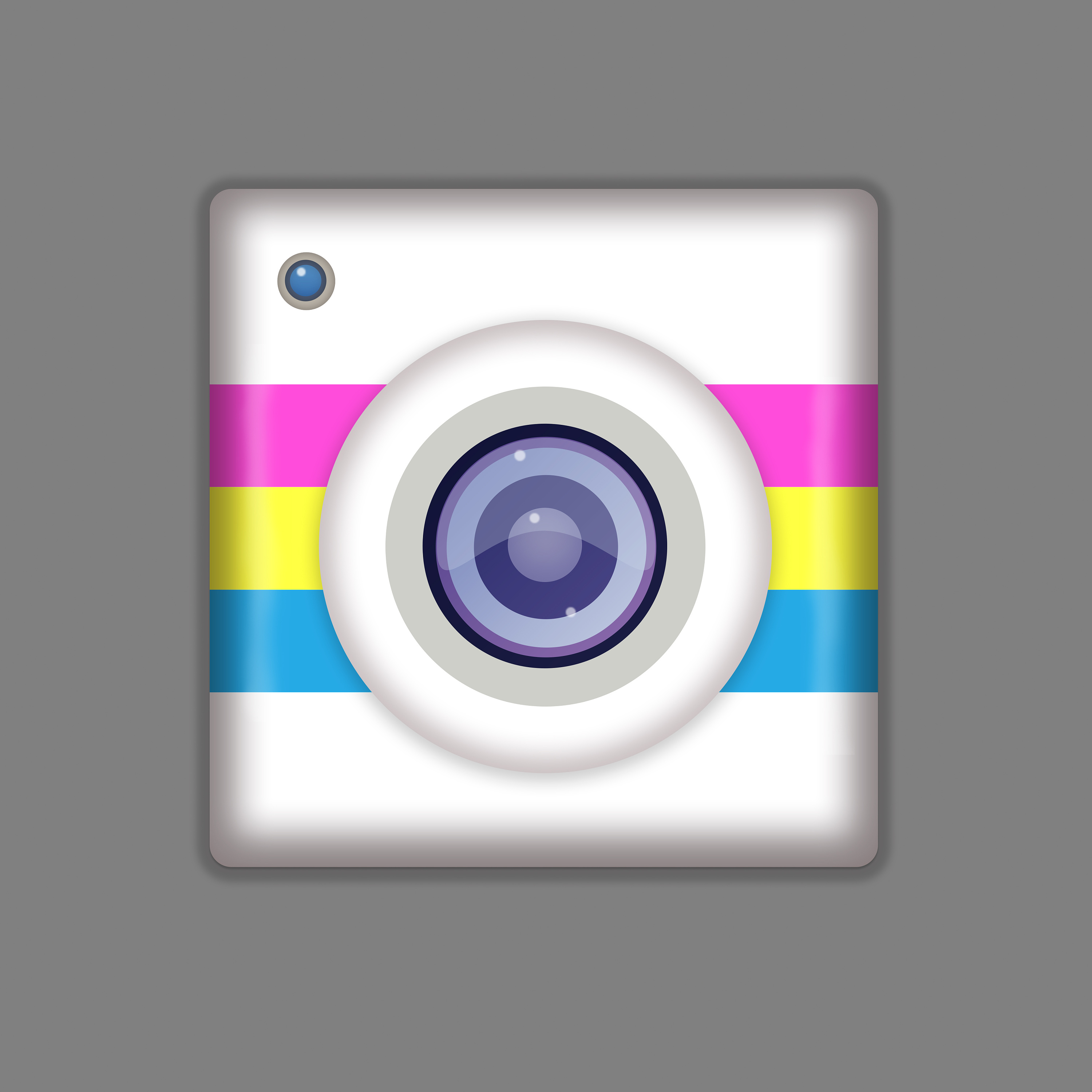 相机轻拟物图标