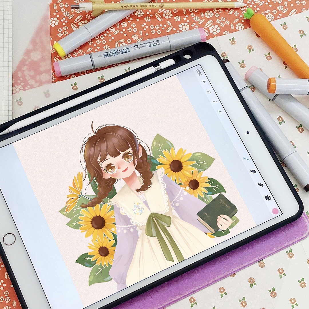 甜恬往期插画小总结