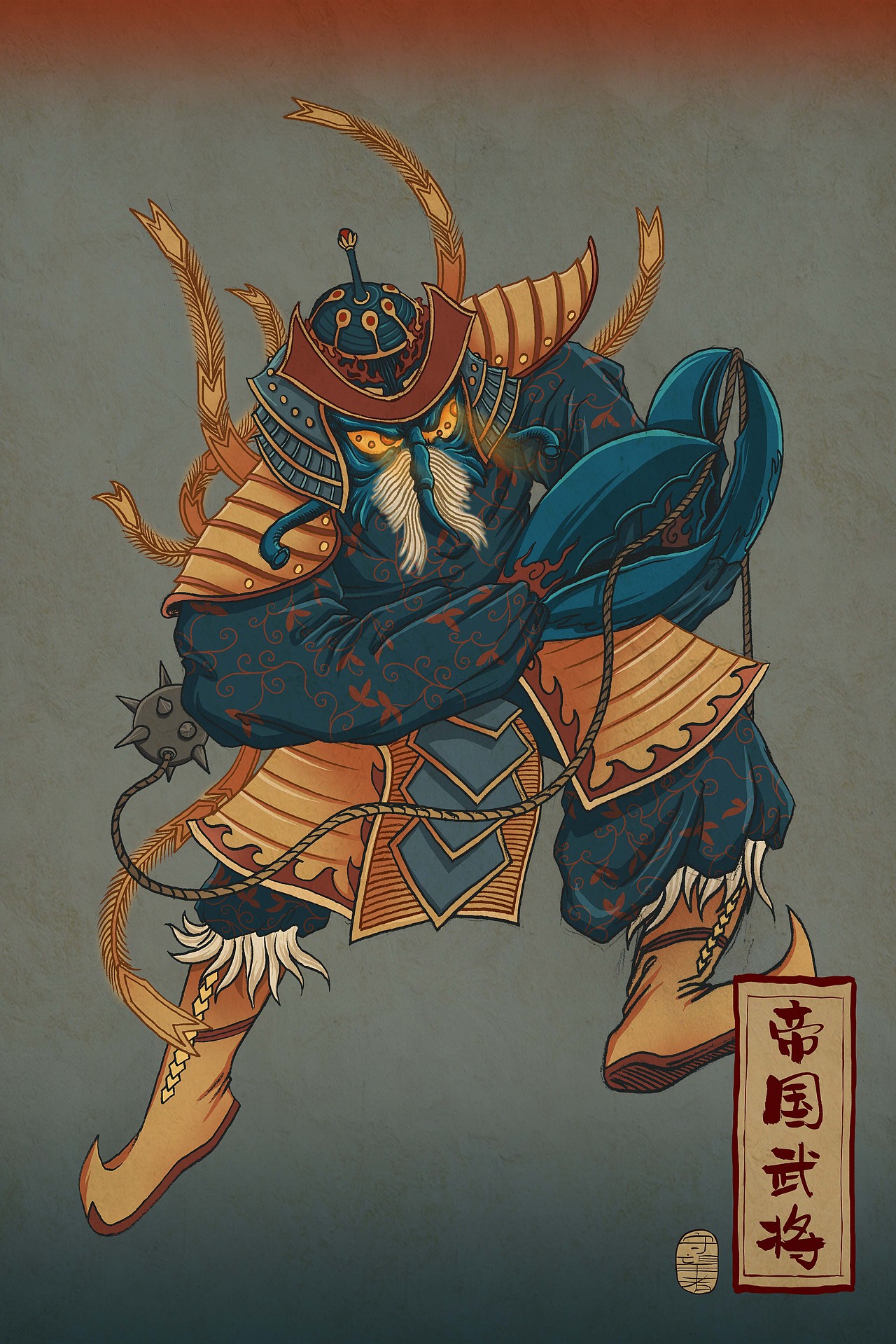 浮世绘大怪兽系列新增四张