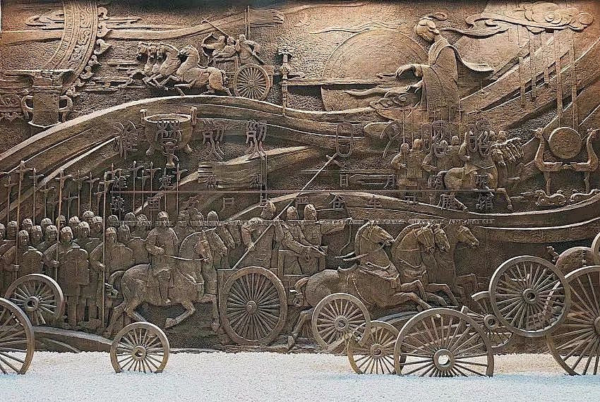 战国文化展馆浮雕设计公司