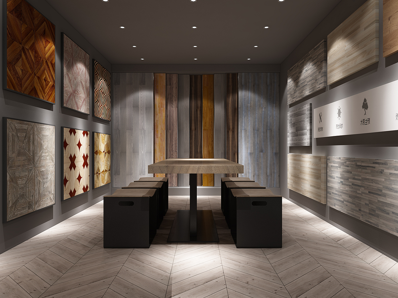 地板专卖店设计 精典世佳