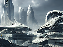 #AI创作实验室#未来科幻建筑