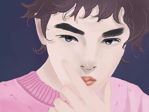 人像插畫（個人主頁-ZNDI0MDA0MjQ=） - 商業(yè)插畫 - 站酷設(shè)計(jì)師天真愛無邪原創(chuàng)素材 - 站酷ZCOOL