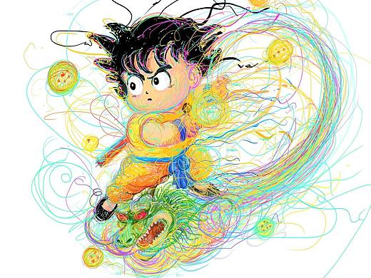 《悟空》（個人主頁-ZNjY3MTc4MzI=） - 藝術(shù)插畫 - 站酷設計師趙大賀原創(chuàng)素材 - 站酷ZCOOL