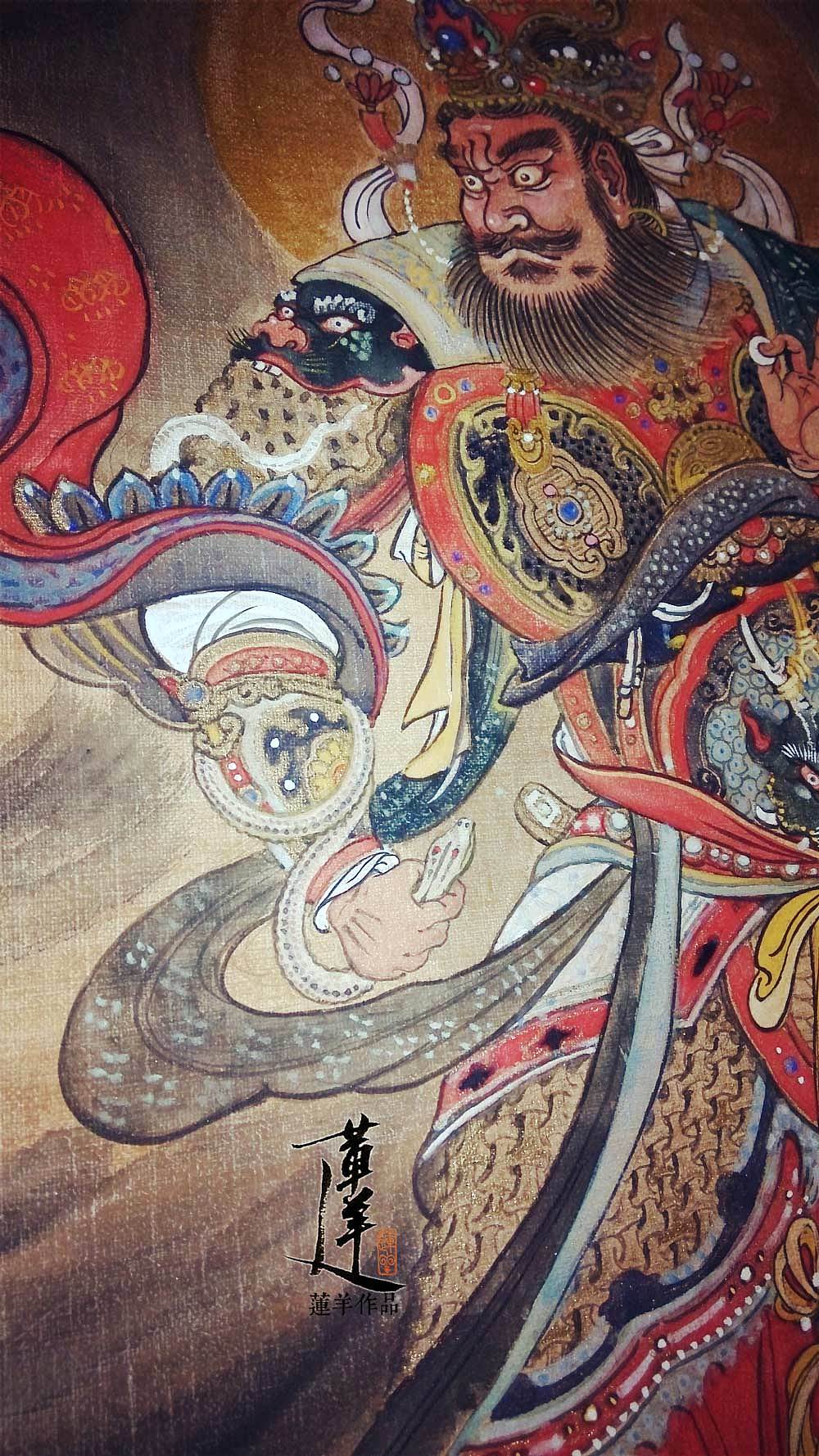 以前画CG,老觉得打印不出显示器上看到的效果;如今纯手绘,老觉得拍不出原画的色彩和美感……我沦陷了……