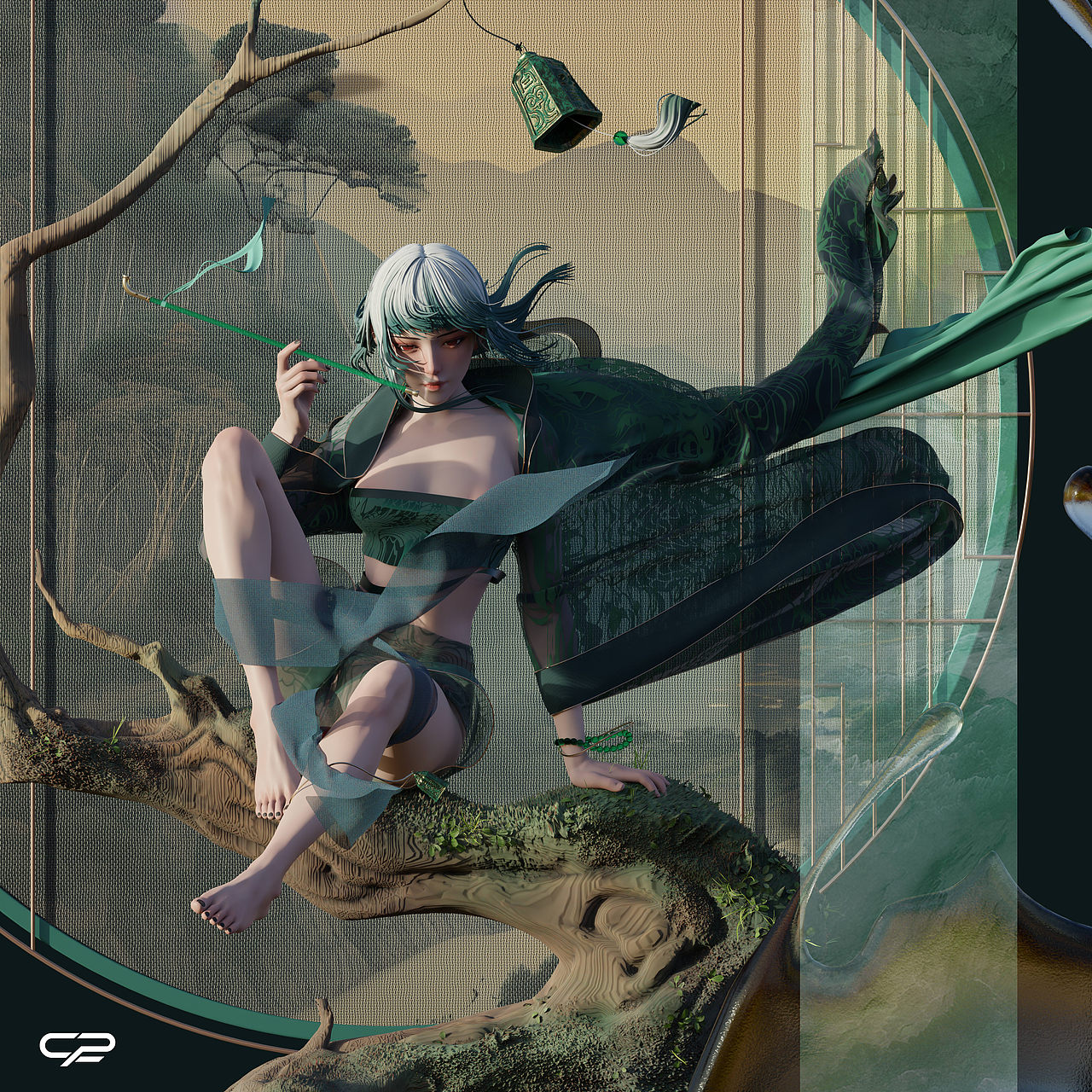 绿（图ZMzI0NDc4MTMy） - 人物/生物 - 站酷设计师糙人CR原创素材 - 站酷ZCOOL