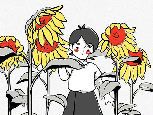 你一定也是一株有梦想的向日葵吧