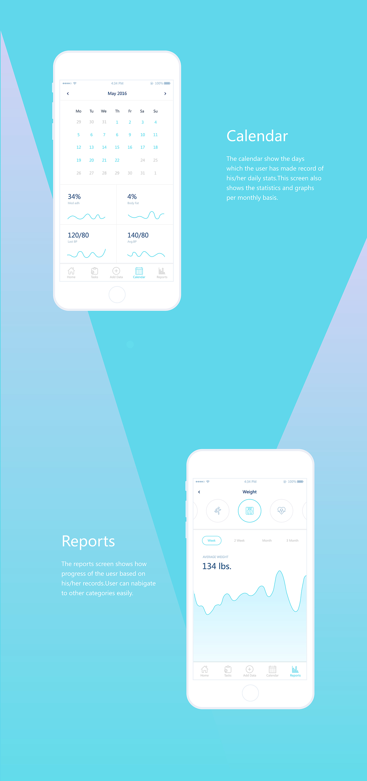 一款了解健康，跟踪活动数据的APP（图ZNjUzMjE1MDg=） - APP界面 - 站酷设计师CAA品牌设计原创素材 - 站酷ZCOOL