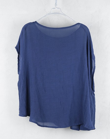 原创设计 女式冰丝棉竹节短袖文艺风格宽松t恤上衣（图ZMTAzMzE1OTY=） - 休闲/流行服饰 - 站酷设计师王善斌原创素材 - 站酷ZCOOL