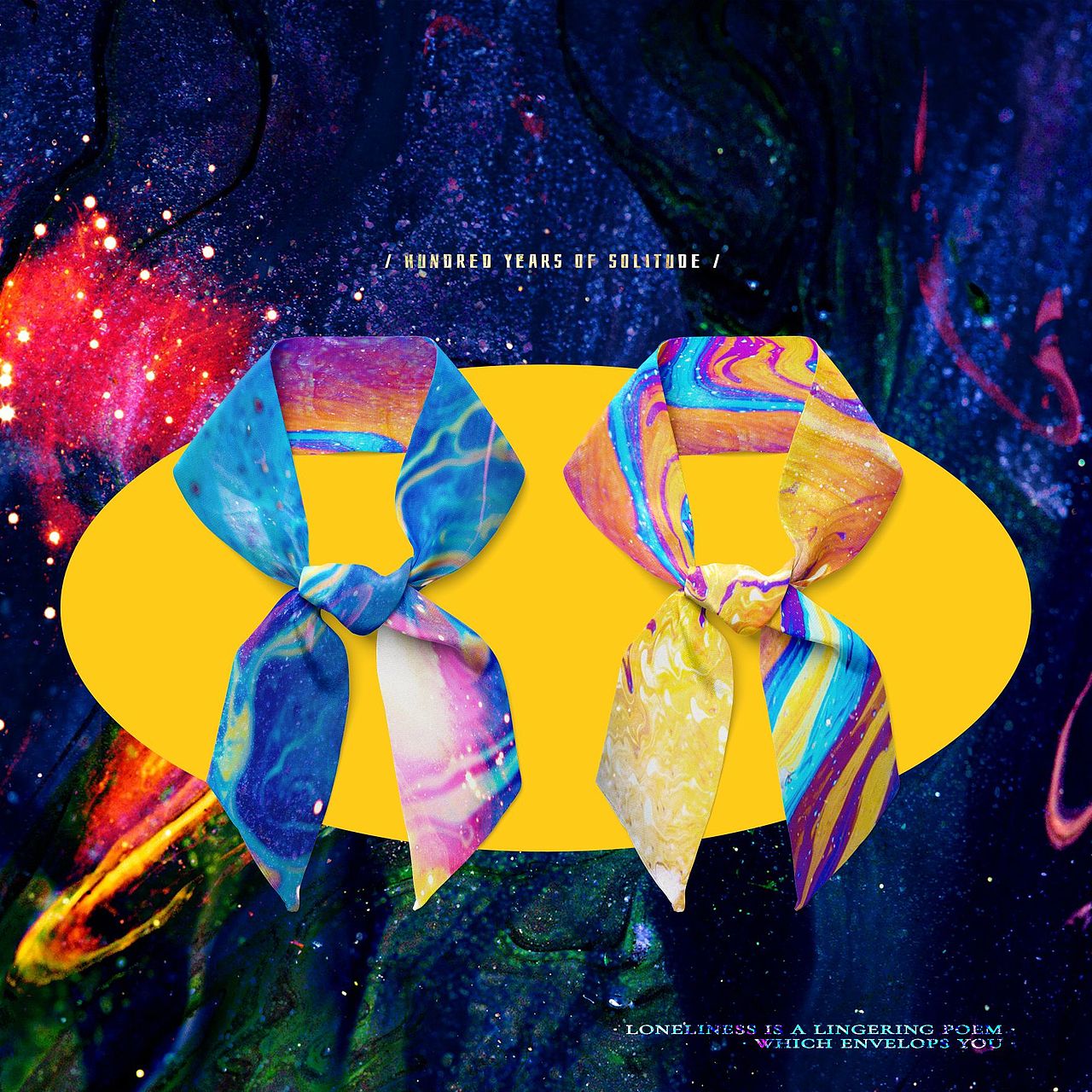 「百年孤独」封面&周边设计（图ZMzMxMjI1NzI4） - 书籍/画册 - 站酷设计师撷南枝原创素材 - 站酷ZCOOL