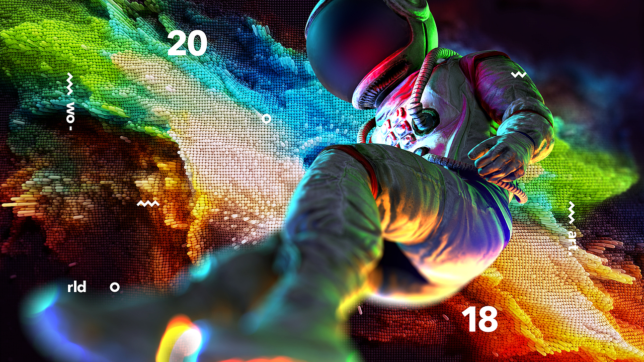 E=mc^2 | Pixel world(图ZMTI0OTMzNzY4) - 场景 - 站酷设计师Edisonwong7原创素材 - 站酷ZCOOL