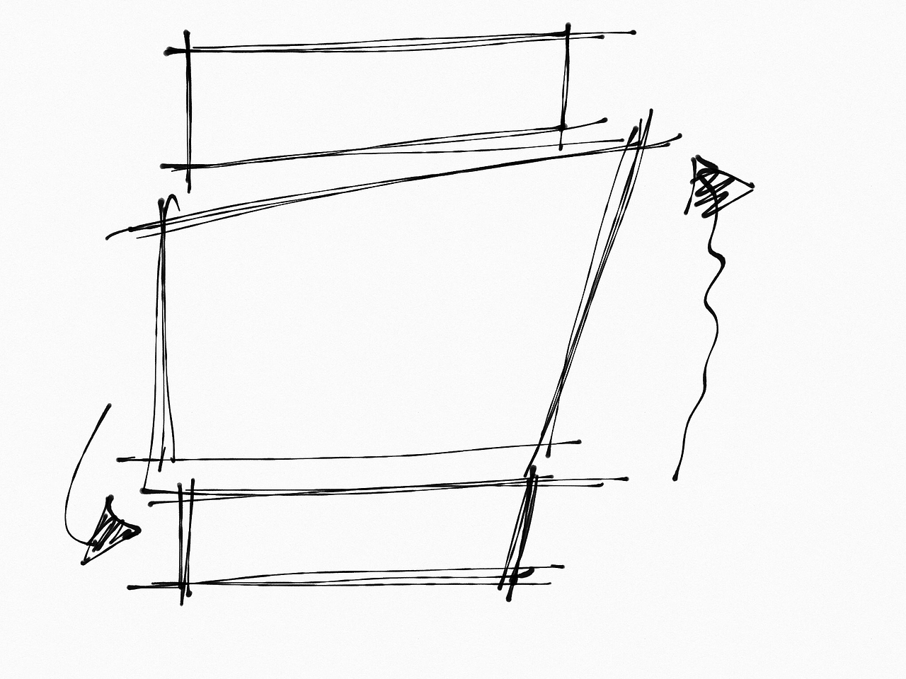 想用最基本的几何形体做外形。
