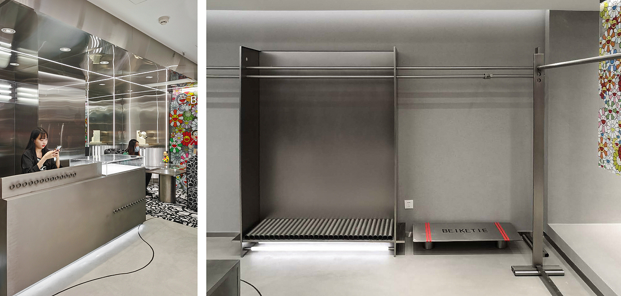 YLD STUDIO｜BEIKETIE服装空间形象设计（图ZMjYzNzMyMTE2） - 商业空间设计 - 站酷设计师一落设计事务所原创素材 - 站酷ZCOOL