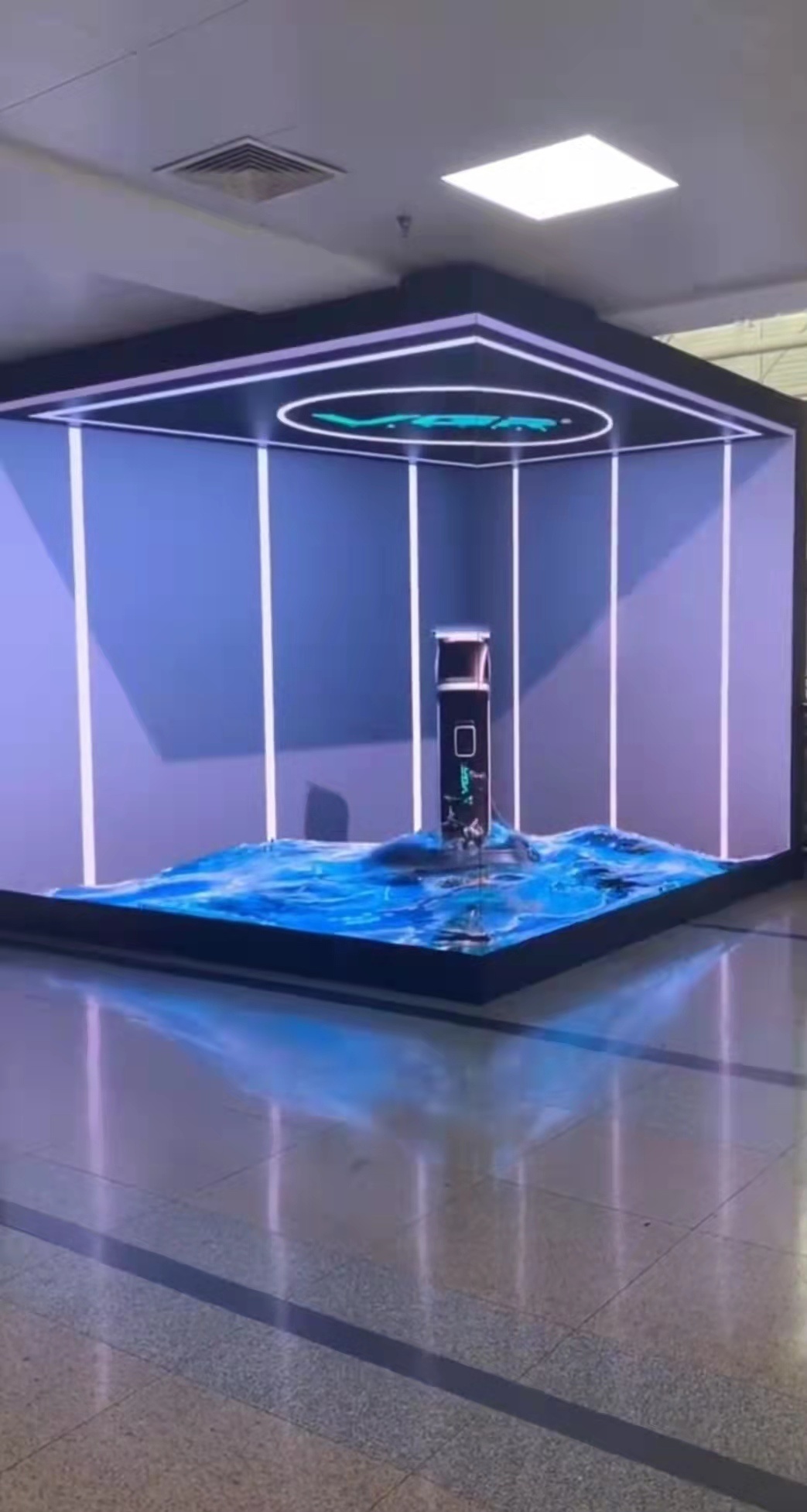 沉浸式互动 全息互动投影 3d全息裸眼投影