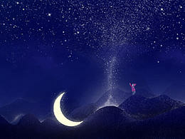 星球 环形 宇宙 星空 月亮