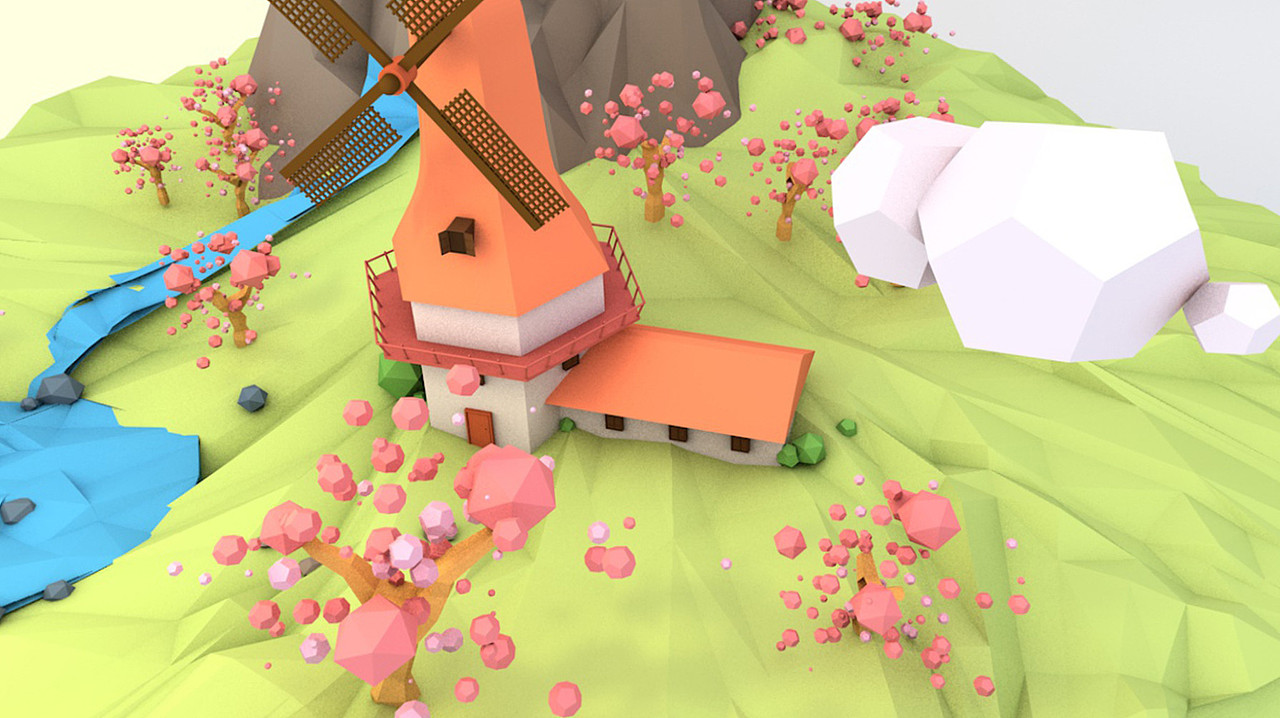 C4D练习（图ZODEwNDMzNjQ=） - 场景 - 站酷设计师李建华原创素材 - 站酷ZCOOL