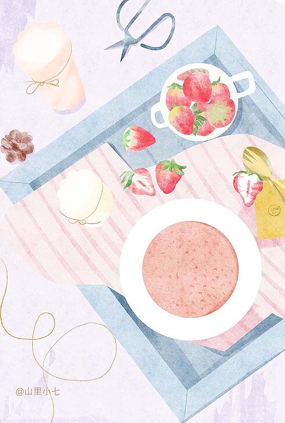 治愈系风格—食物类