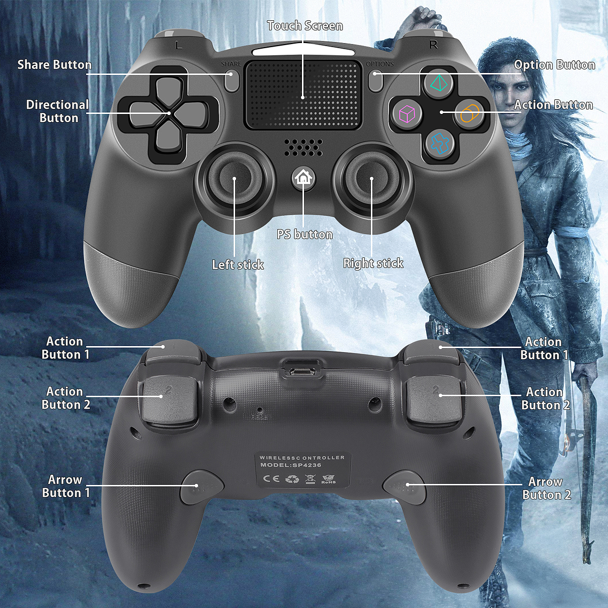 亚马逊主图带精修