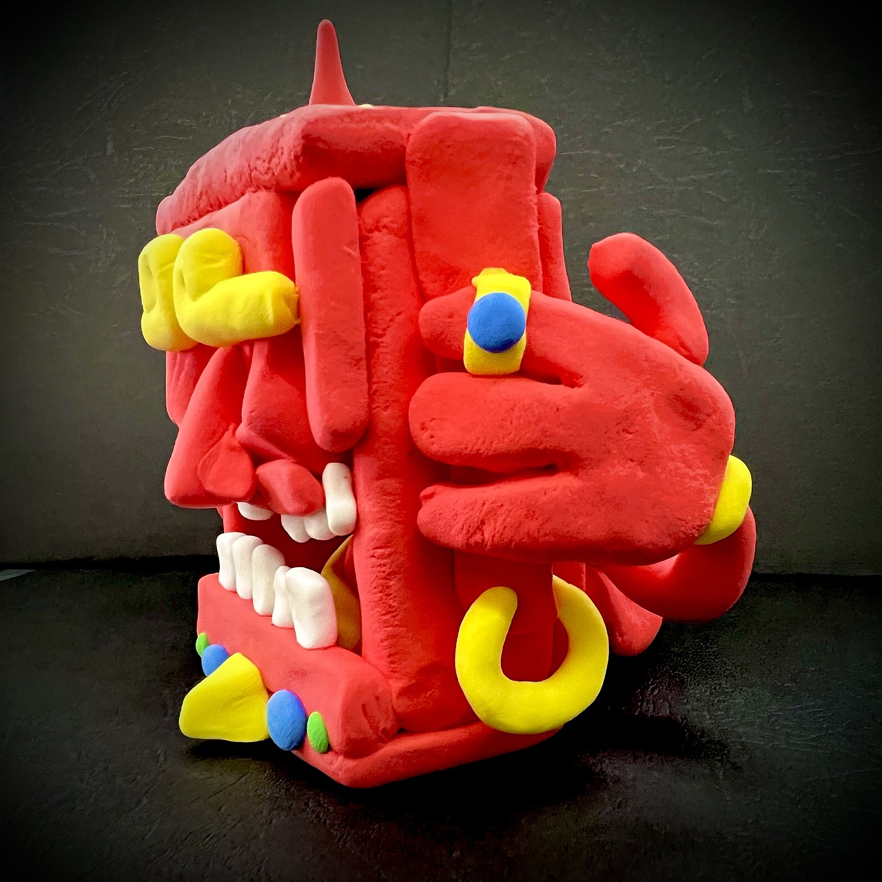 新年本來想捏老虎但是越捏越奇怪這回事（圖ZMjg2MTMwNzI4） - 其他手工藝 - 站酷設(shè)計(jì)師三伏天中暑原創(chuàng)素材 - 站酷ZCOOL