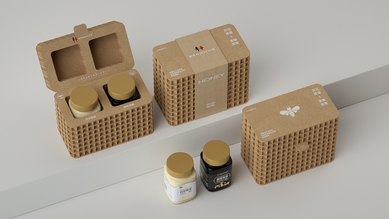 环保蜂蜜包装📦